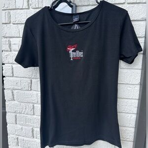 Vintage Black Cherry Three Olives Vodka Short Sleeve T-Shirt
